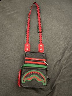 Spray ground shark crossbody bag