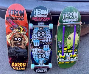 Skateboards Aaron Wilson Pro Models