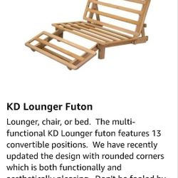 Futon bed frame queen size