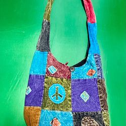 Hippie Sling, Nepali Bag For Woman | Crossbody Bag Handmade Made In Nepal