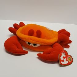 Ty Beanie Baby "GRUMBLES" the Crab (BBOM 2006 Exclusive) MINT with MINT TAGS.