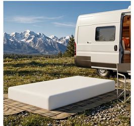 Egohome RV short queen memory foam mattress brand new