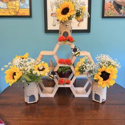 Dessert Display And Beehive Cases