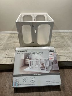 Acrylic Puppy Playpen / Play Yard