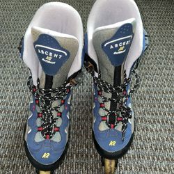 K2 Ascent Men's Carbon 72mm Softboot with Inline Roller Blade 