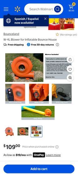 Inflatable Air Blower