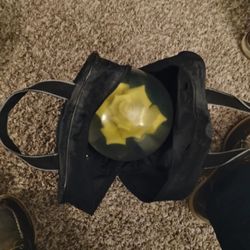 Rose Inside Bowling Ball