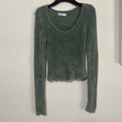 Aeropostale Cozy Gray Crew Neck Sweater