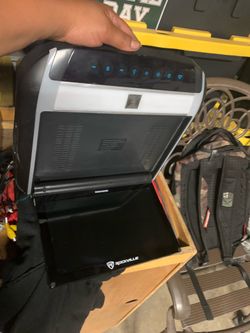 Rockville RVD10HD-GR Flip Down Monitor DVD Player