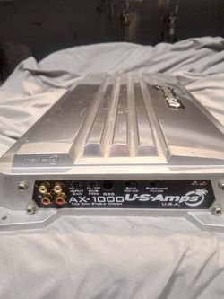 US AMP AX-1000  2 OHM STABLE