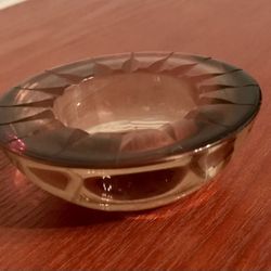 Vintage Mid-Century Modern Glass Votive