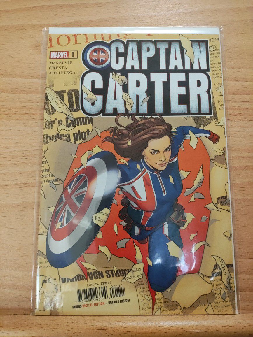 Marvel Comics Captain Carter #1