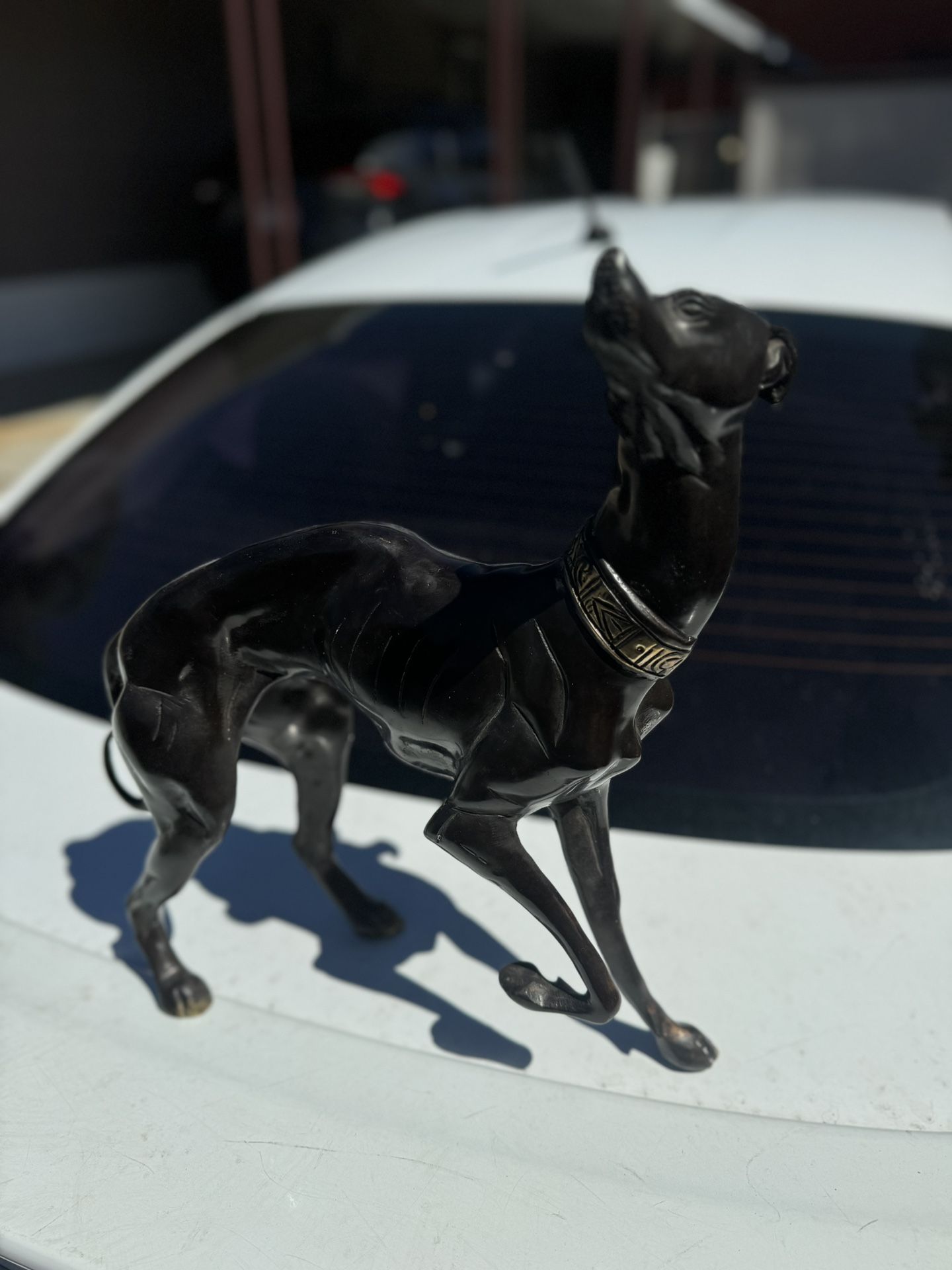 Bronze Dog Statue
