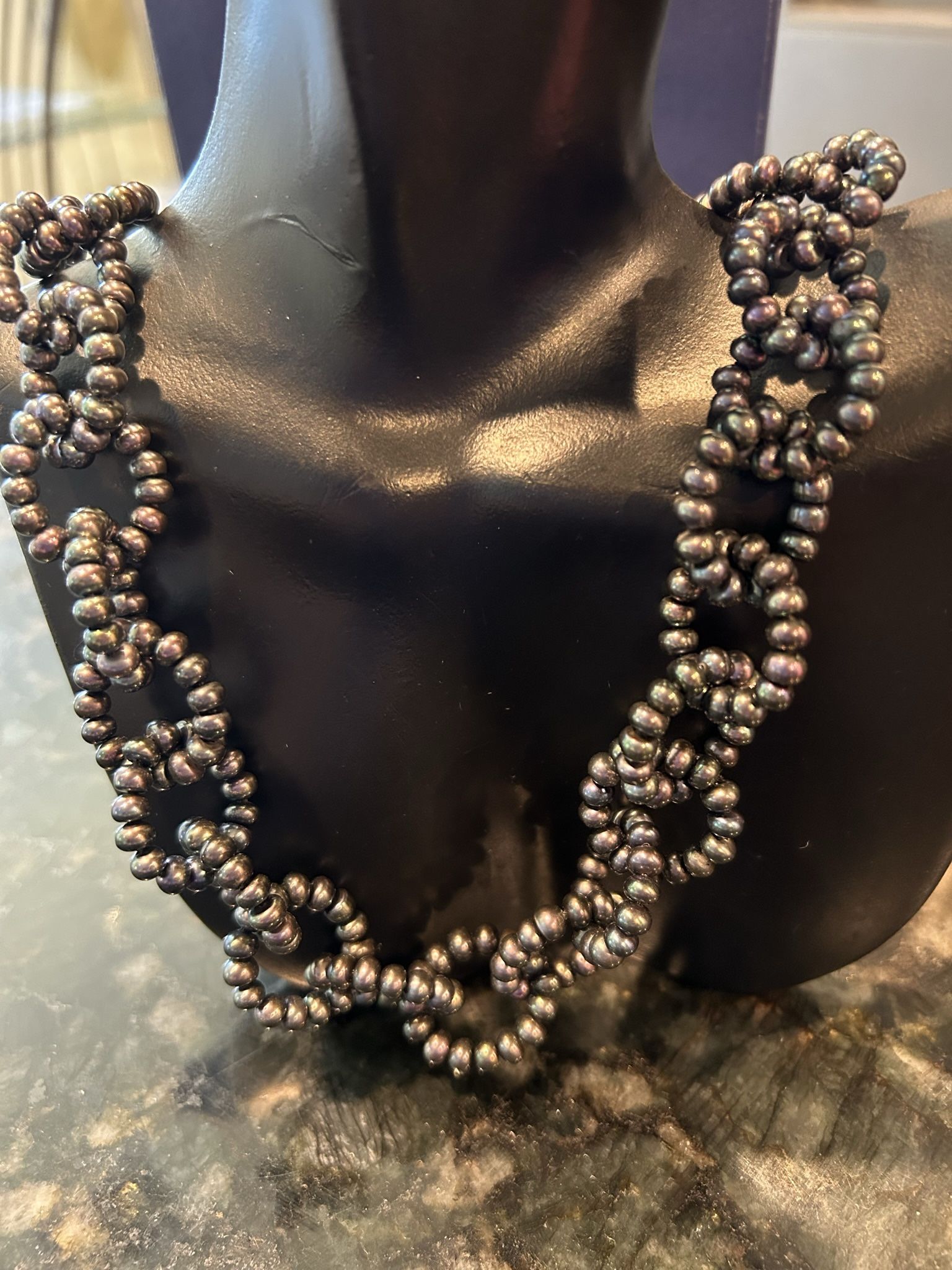 Unique Genuine Fresh Water Pearls Choker