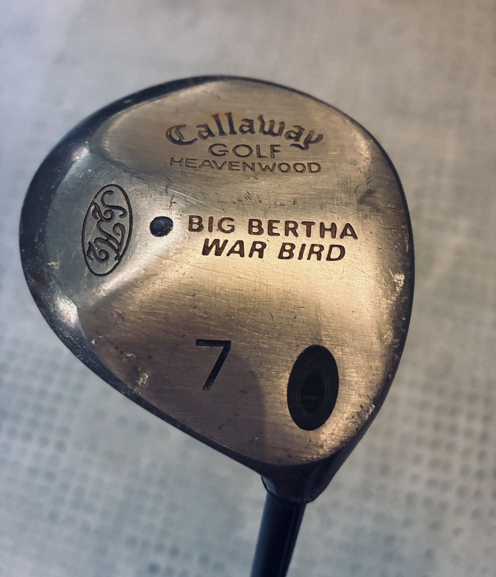 Callaway Golf Big Bertha War Bird Heavenwood 7 Wood RCH 96 RH Regular Flex