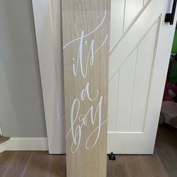 54” It’s a boy Wood Sign 