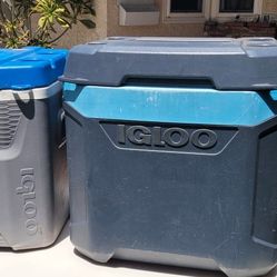 2 48 QT Coolers $40 OBO