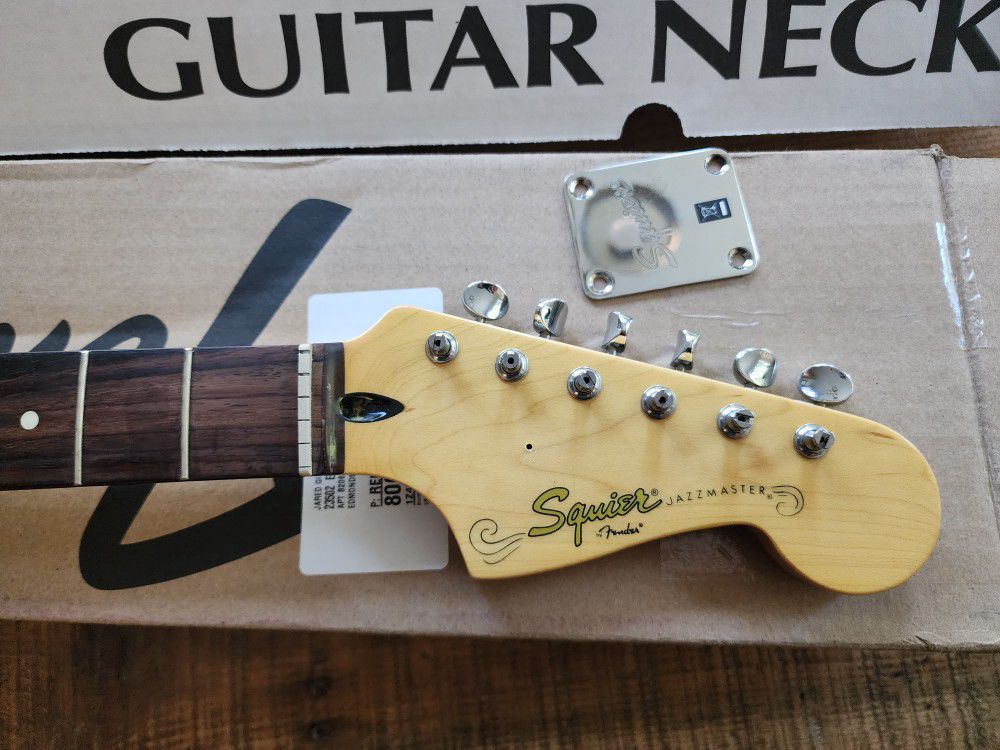 Loaded Squier Vintage Modified Jazzmaster Guitar Neck ROSEWOOD fretboard
