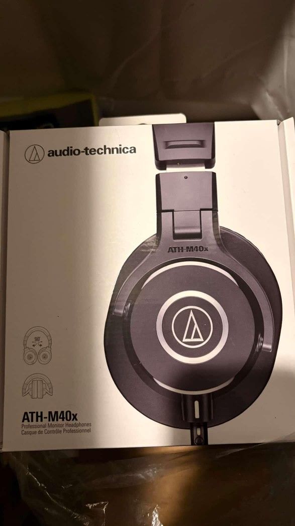 Studio Headphones Audio-Technica