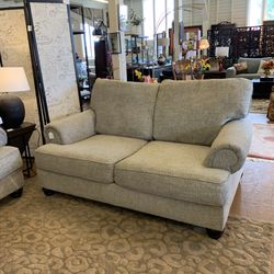 Ashley Beige Loveseat 