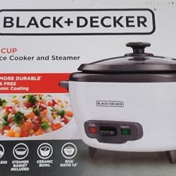 Black + Decker  Rice Cooker And Steamer