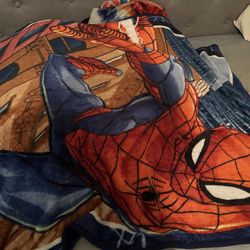 Spiderman Throw Cover