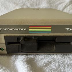 Vintage Commodore 5.25in Floppy Disk Drive Model 1541 - untested - Sold AS IS
