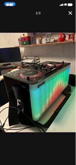 LOW PRICE MOVING- GEMANI $350 + TAX RETAIL PORTABLE DJ SET