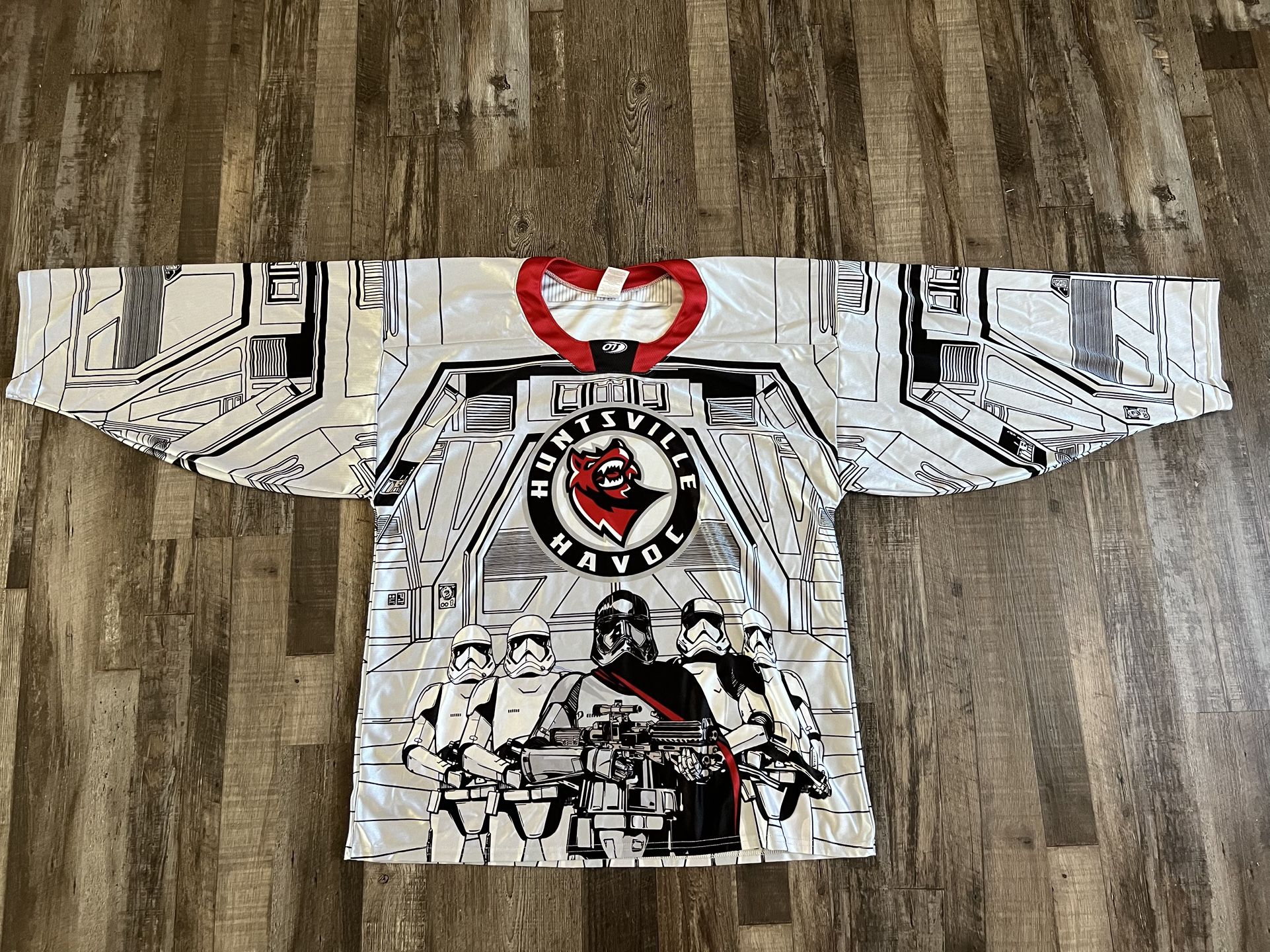 2023 Huntsville havoc Hockey Star Wars Night jersey