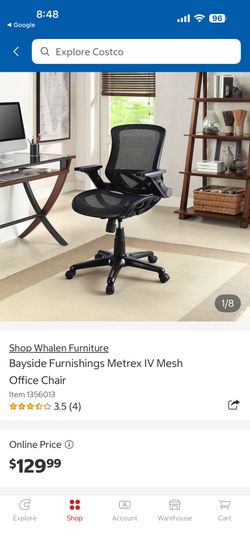 Bayside Furnishings Metrex IV Mesh Office Chair