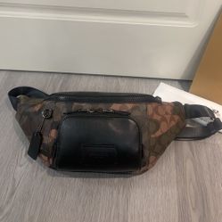 Coach camouflage bumbag