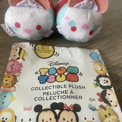 Misprint upsidedown face Disney Tsum Tsum White Rabbit Alice In Wonderland Mini
