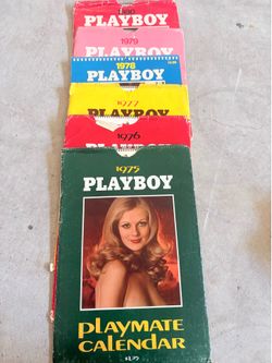 Playboy calendars