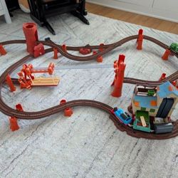 The Thomas & Friends Trackmaster Zip Zoom Adventure Logging Train Set
