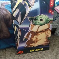 Decoration  Picture And Blanket Good Condition For A Boy Bedroom Y