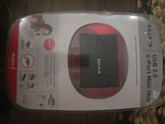 Belkin USB 2.0 4-Port Mini Hub NIB