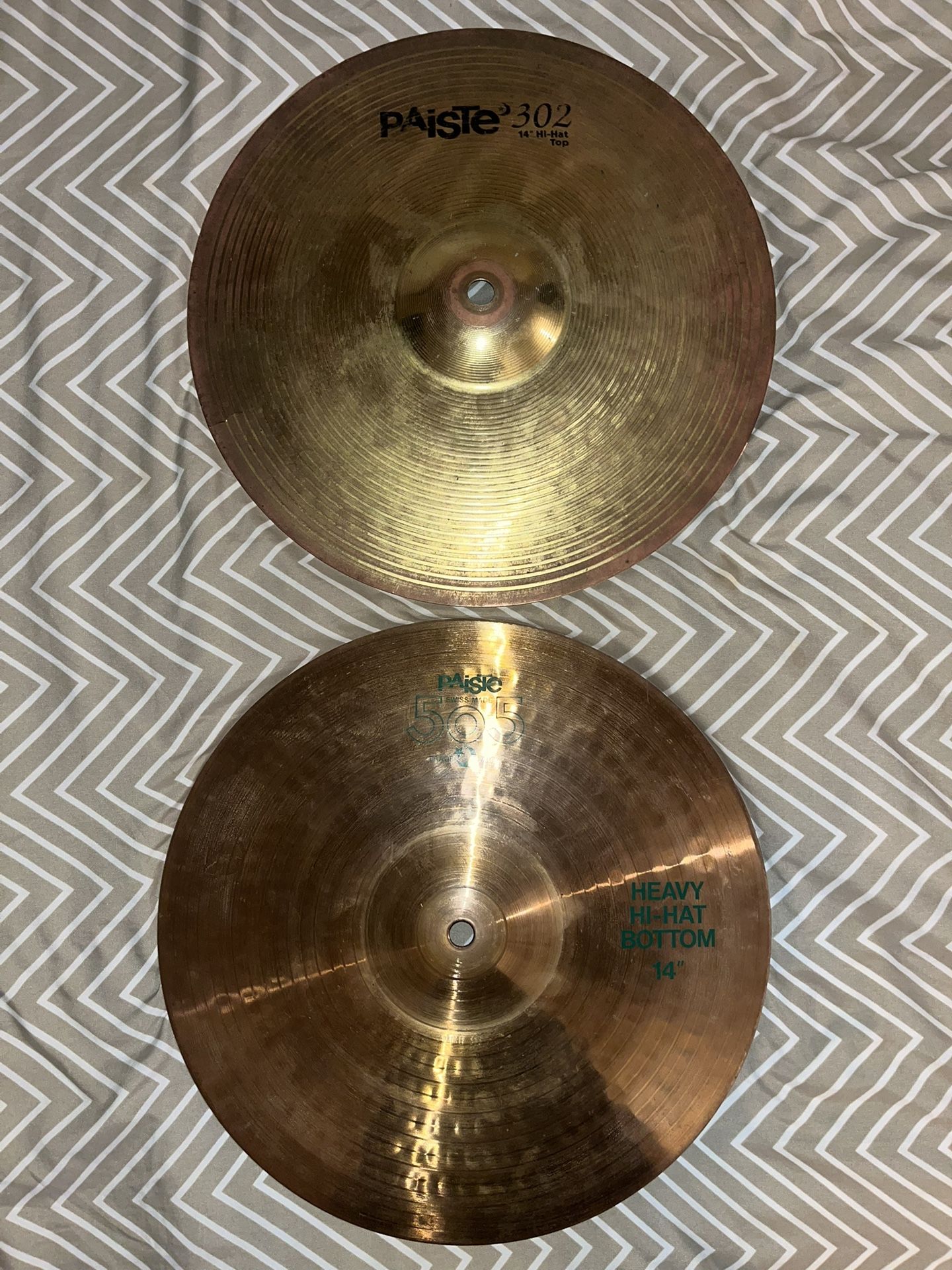 Paiste Hi Hat Pair