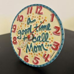 Vintage Mom Clock 