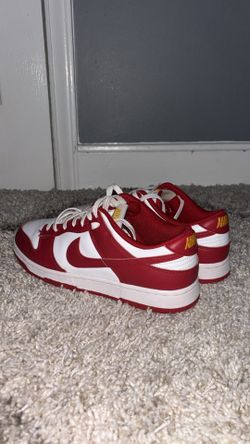 Size - 10.5 mens Nike Men's Red Dunk Low 'Gym'
