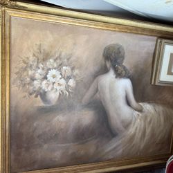 Vintage Art Pieces-Framed 