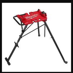 Milwauke Portable Leveling Tripod Chain Vise Stand New In Box  $300 Firm Cash Olny 