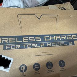 Wireless Charger for Tesla Model 3 Dual Phone Charging Pad