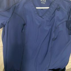 Navy blue scrubs 