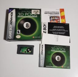 3D Pool Gameboy Advance