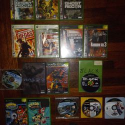 Xbox 360 Games Barely Used