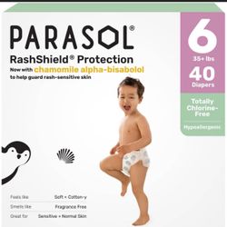 Parasol Chlorine Free Diapers Size 6
