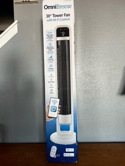 OmniBreeze 38" Tower Fan with Wi-Fi Control