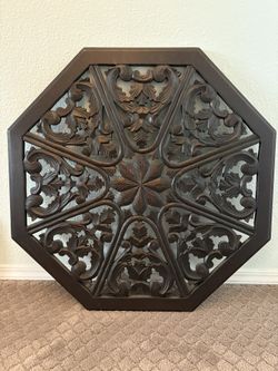 28” Beautiful Solid Wood Made in India Carved Wall Hanging