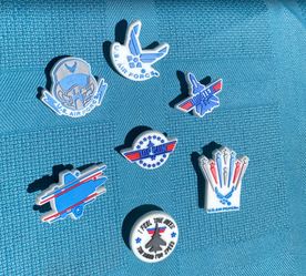 Air Force Shoe Charms 7 pcs