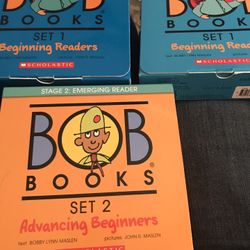 Bob Books Set 1 ( 2 Books) Set 2 $30.00 Altogether Or $10.00 Each